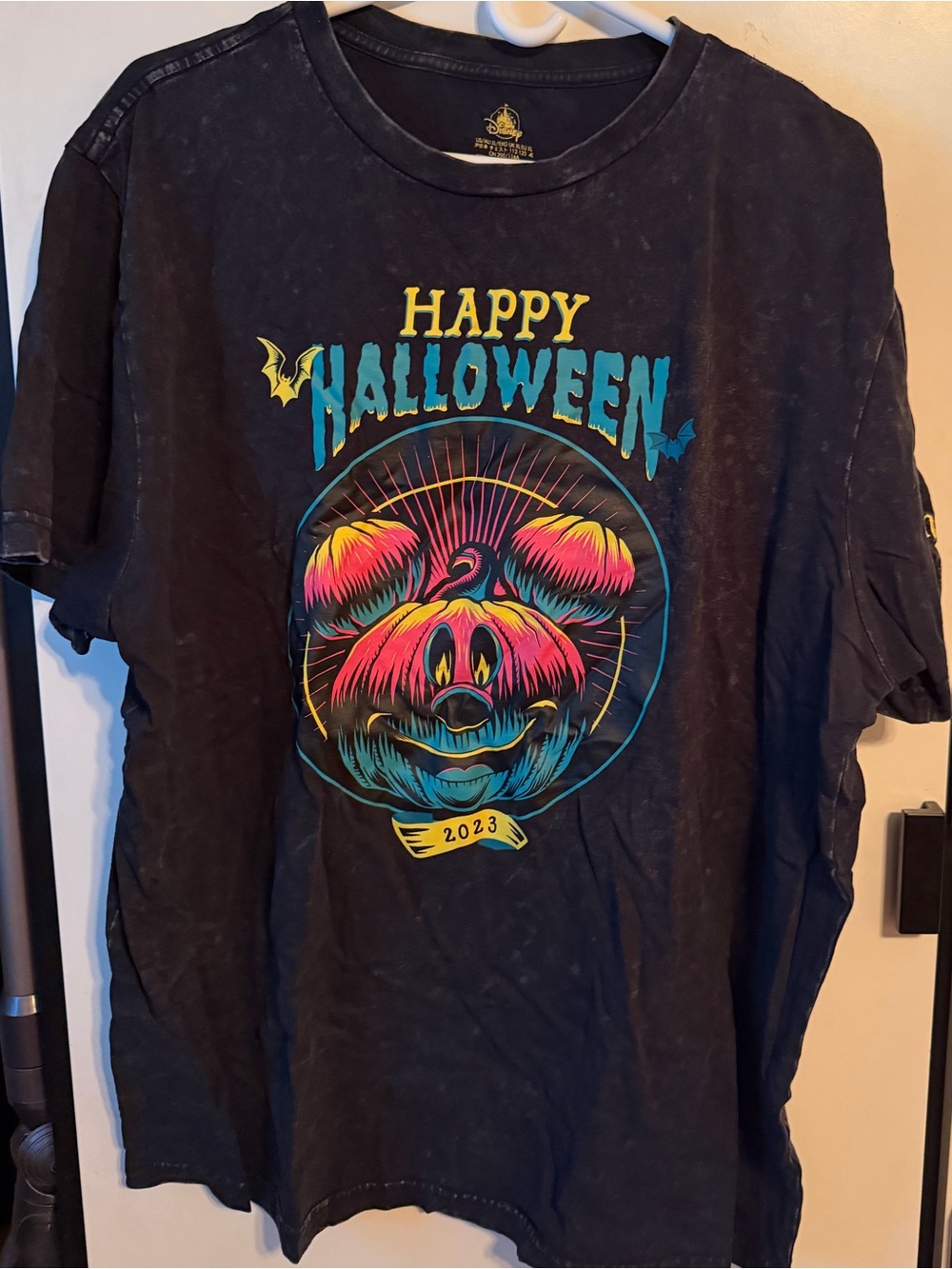 Disney Navy Tee with Gold Print